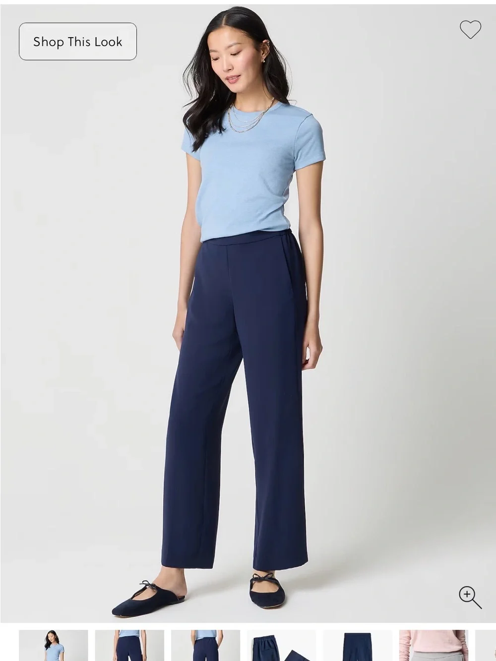 JCrew Jamie pants- navy